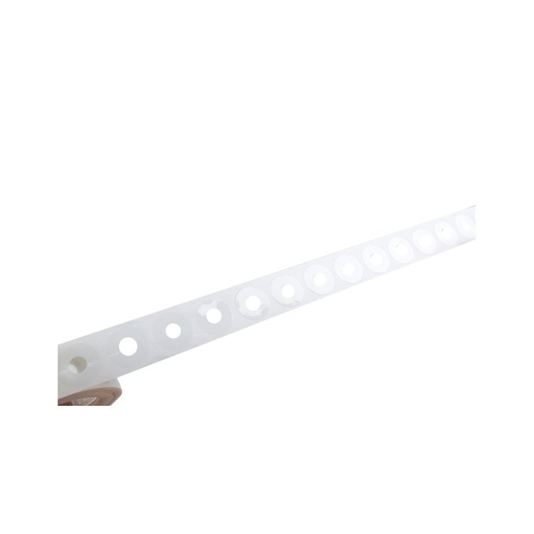 TOPTAC clear pvc material reinforcements rings stickers