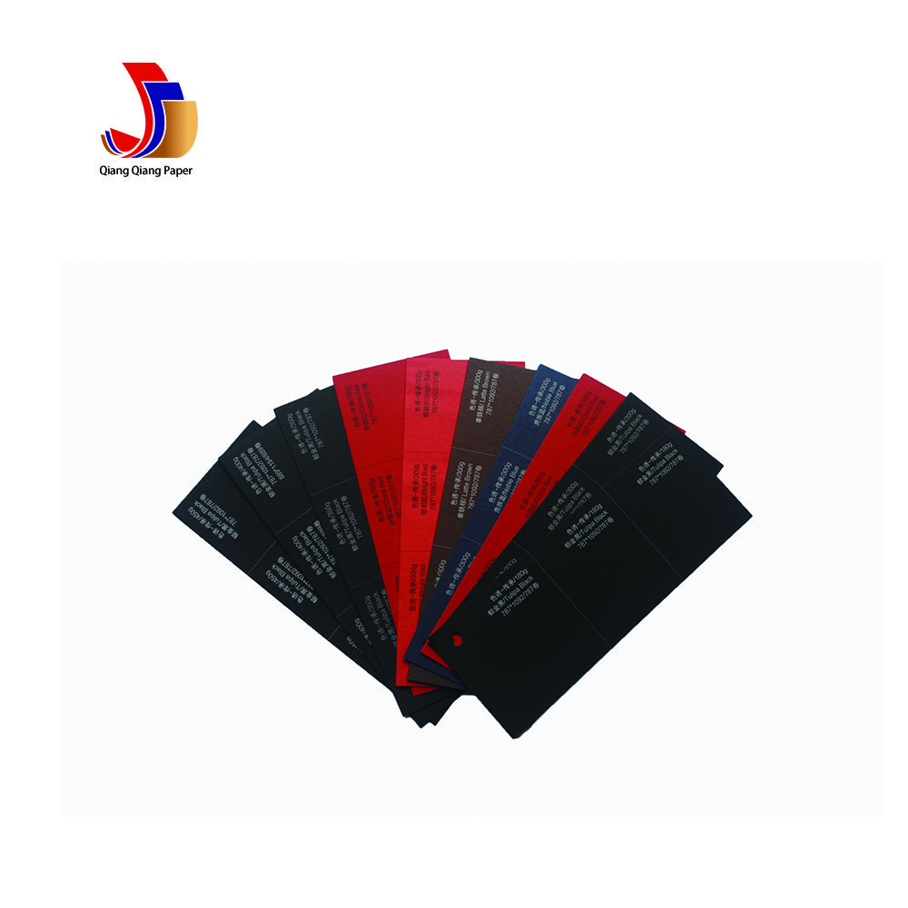 Qiang Qiang paper 100% wood pulp color cardstock paper for packing