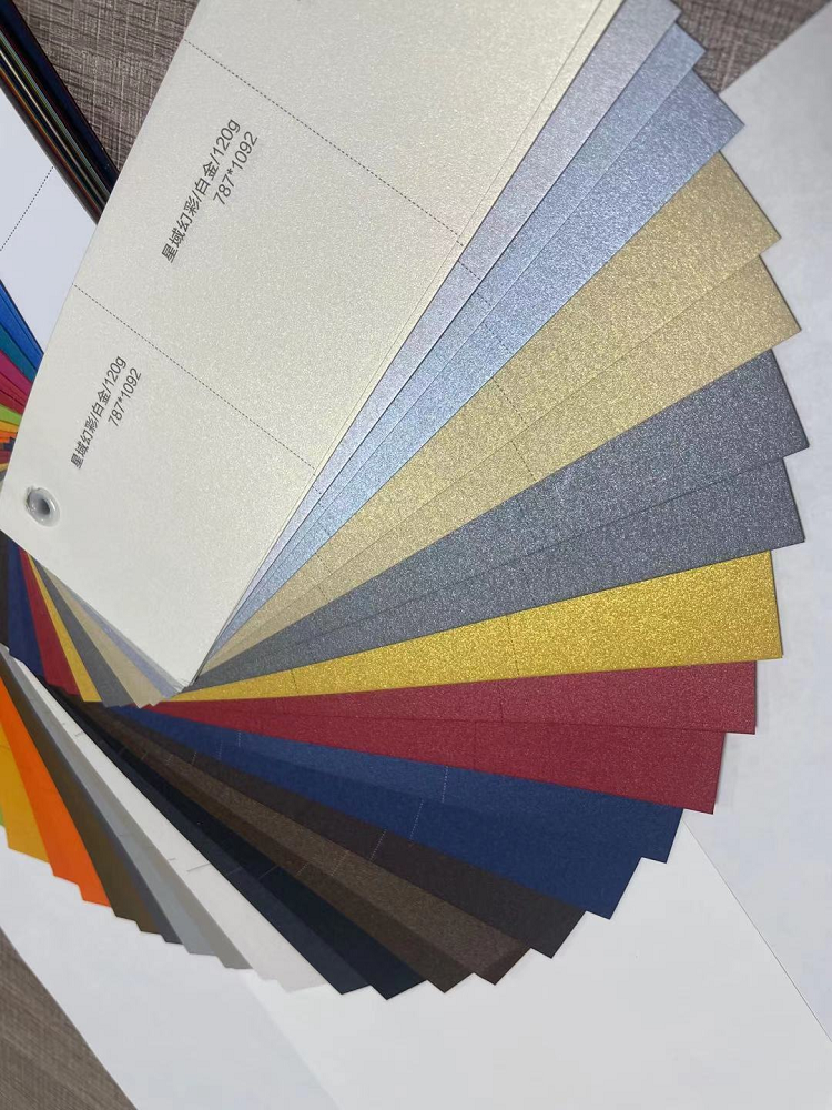 Qiang Qiang paper Customized Metallized Gift Wrapping Paper for box