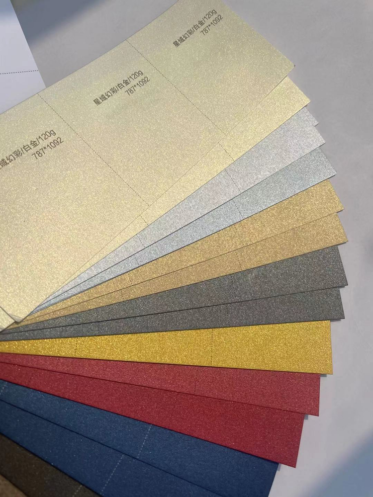 Qiang Qiang paper Customized Metallized Gift Wrapping Paper for box