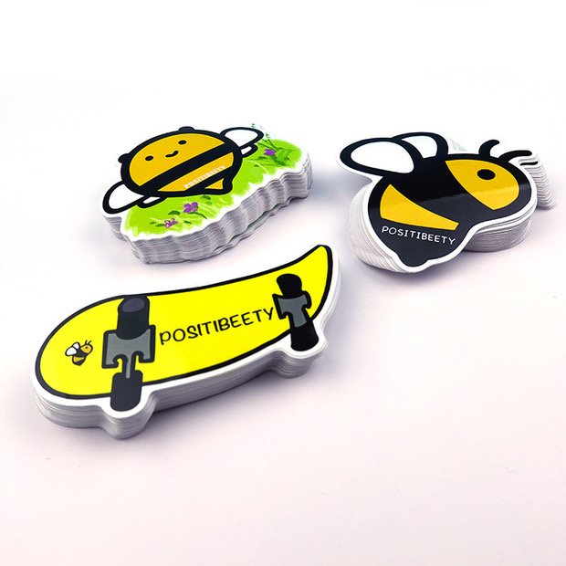 Stickers Custom Waterproof Transparent Rectangular 3D Epoxy Printing Logo Silicone Sticker Sticker