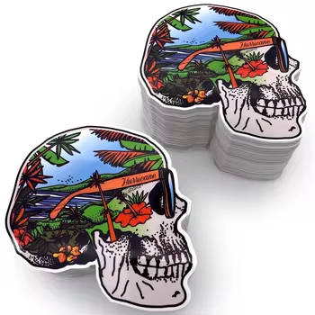 Custom Design Die Cut Waterproof Car Sticker Vinyl Adhesive Print Die Cut Advertising Stickers Custom Logo Sticker