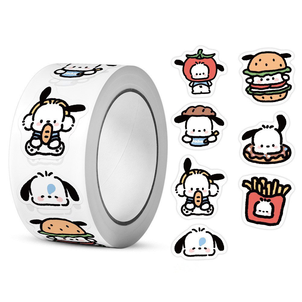 Custom round Sticker Roll Any Text Image Private Label Logo Stickers Gold Foil Printing Sponge Liner Type Corrugated Board Paper