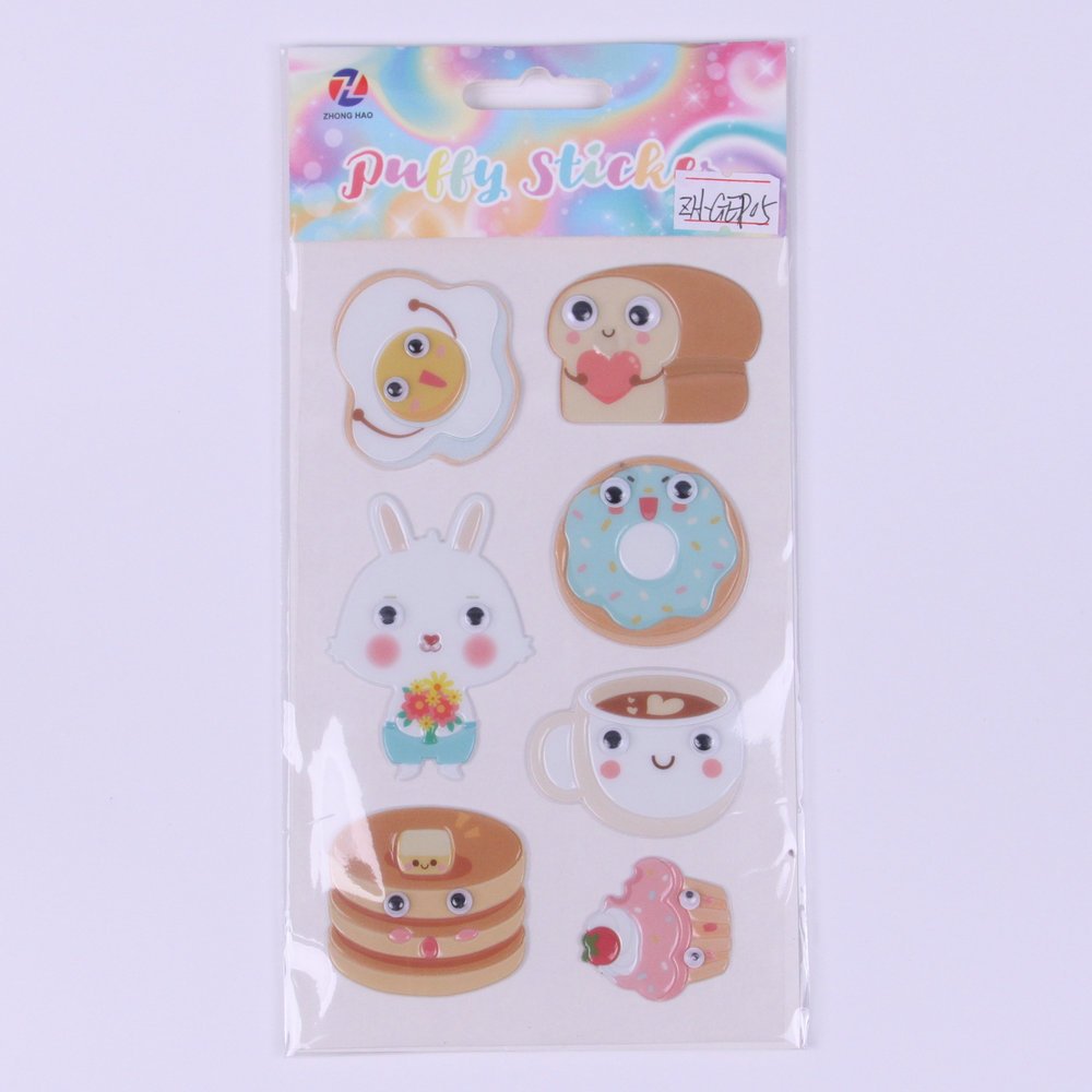 Lovely Cute Stickers for Kids, 3D Wiggle Eyes Puffy Stickers