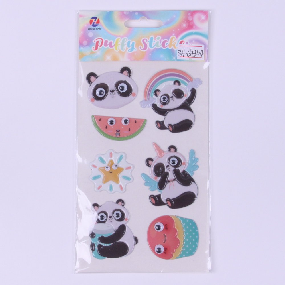 Lovely Cute Stickers for Kids, 3D Wiggle Eyes Puffy Stickers