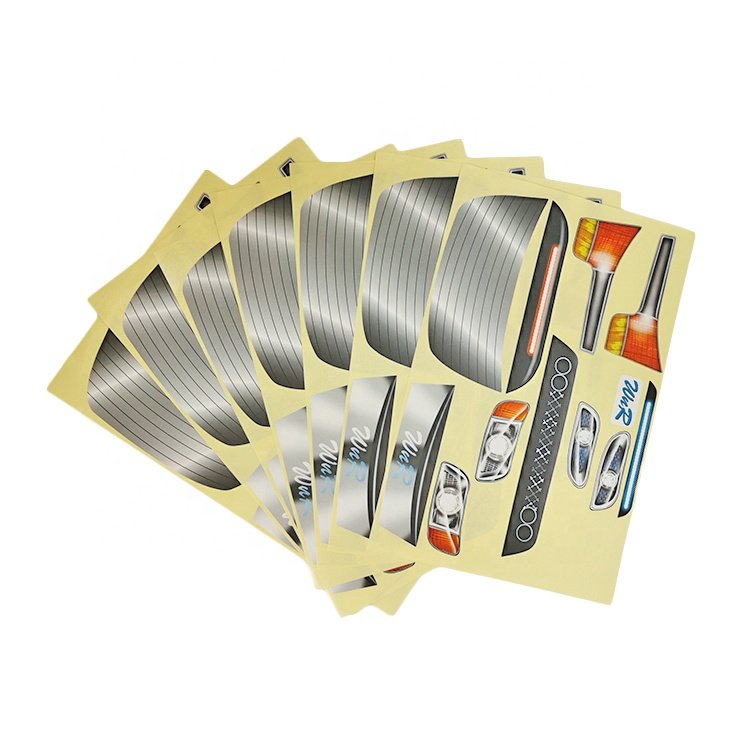 Eco-friendly art paper adhesive oval happy planner sticker sheet