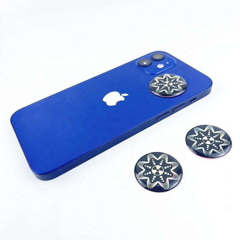 5g Anti Radiation Mobile Phone Sticker Shungite Anti Radiation Quantum Shield Sticker For Cell Phone EMF Protection 5G Blocker