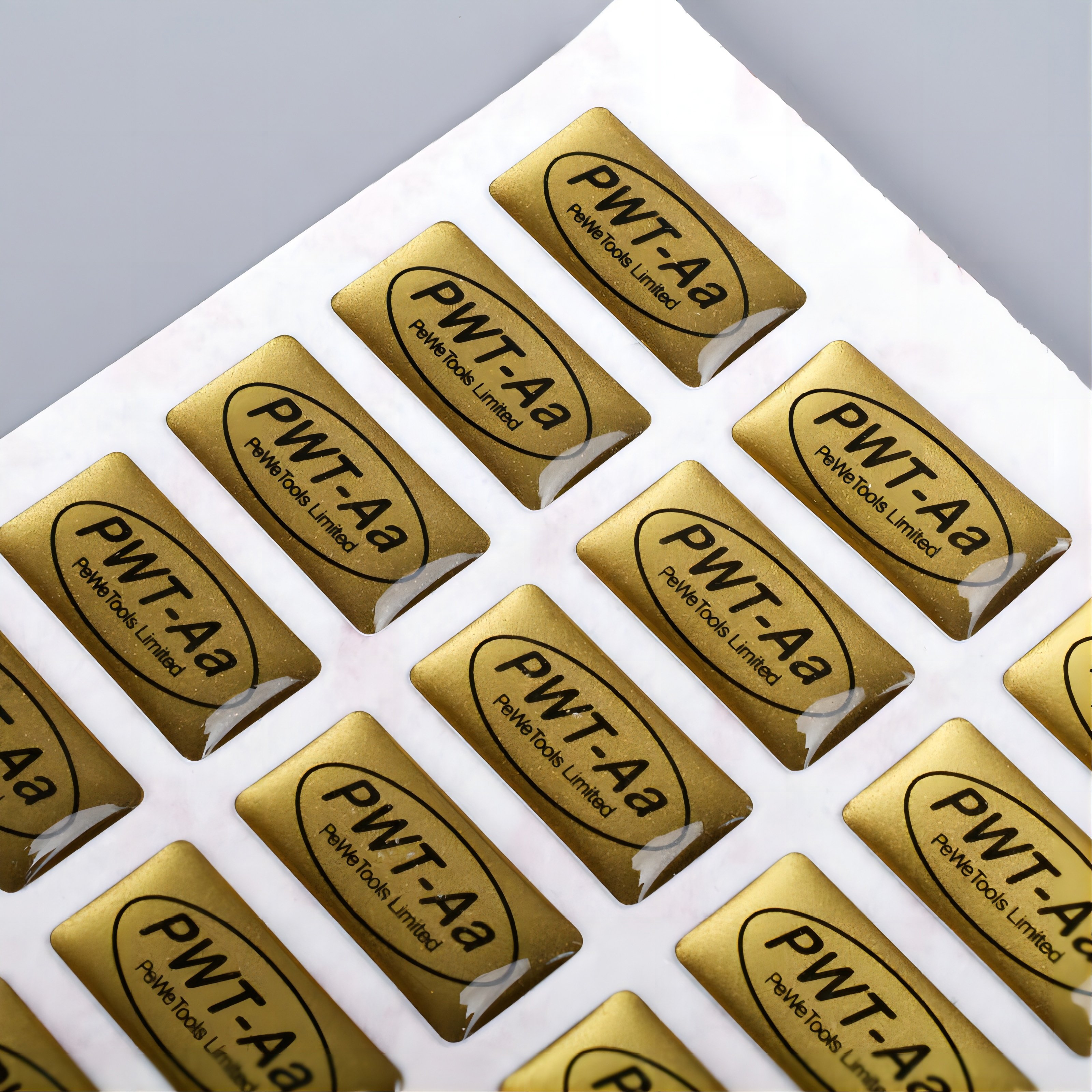 Strong Adhesive Epoxy Dome Sticker Custom Design Embossed 3d Logo Label Printing Clear Epoxy Resin Domed Stickers