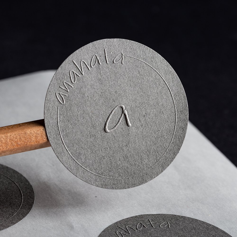Custom logo texture paper self adhere emboss 3D raised sticker color printing stickers packing labels
