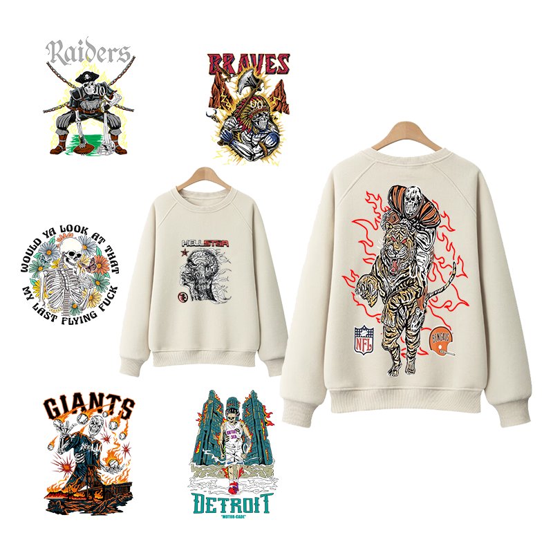Heat Transfer Sticker Garment Heat Transfer Printing Patch Factory Direct Selling Good Quality Vinyl Custom Color 10 Pcs BAOMAO
