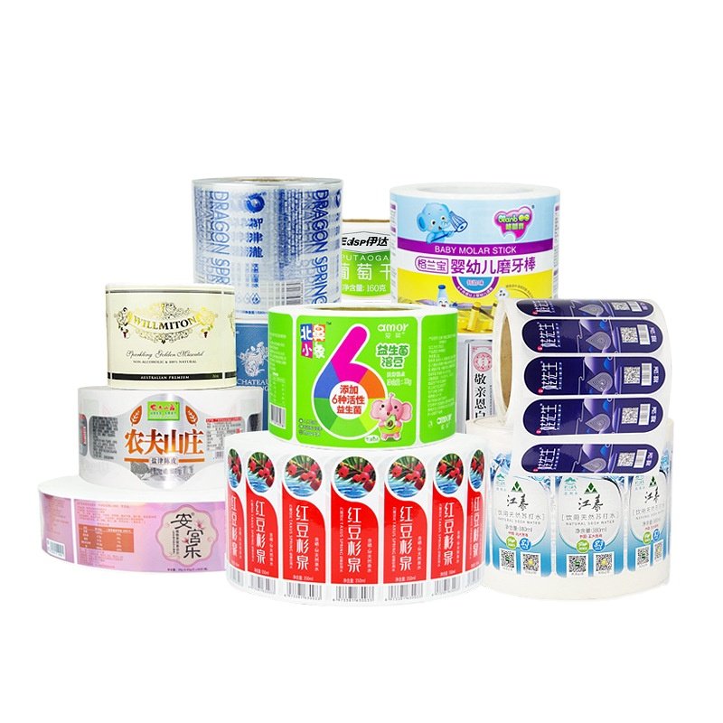 Wholesale of new cosmetics health products packaging waterproof anti-counterfeiting labels stickers