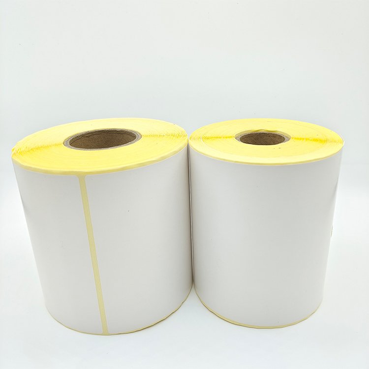 Wholesale Thermal Label Blank Thermal Stickers for Barcode Logistics Shipping Office Label