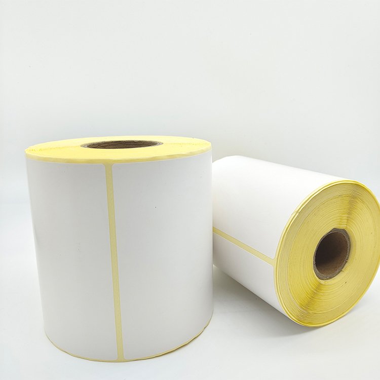 Wholesale Thermal Label Blank Thermal Stickers for Barcode Logistics Shipping Office Label