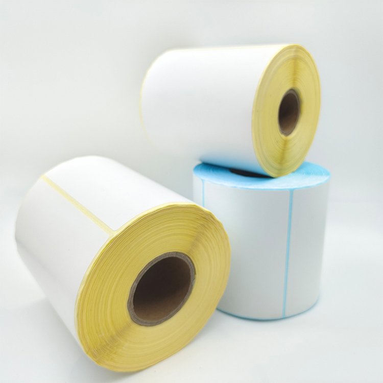 Wholesale Thermal Label Blank Thermal Stickers for Barcode Logistics Shipping Office Label
