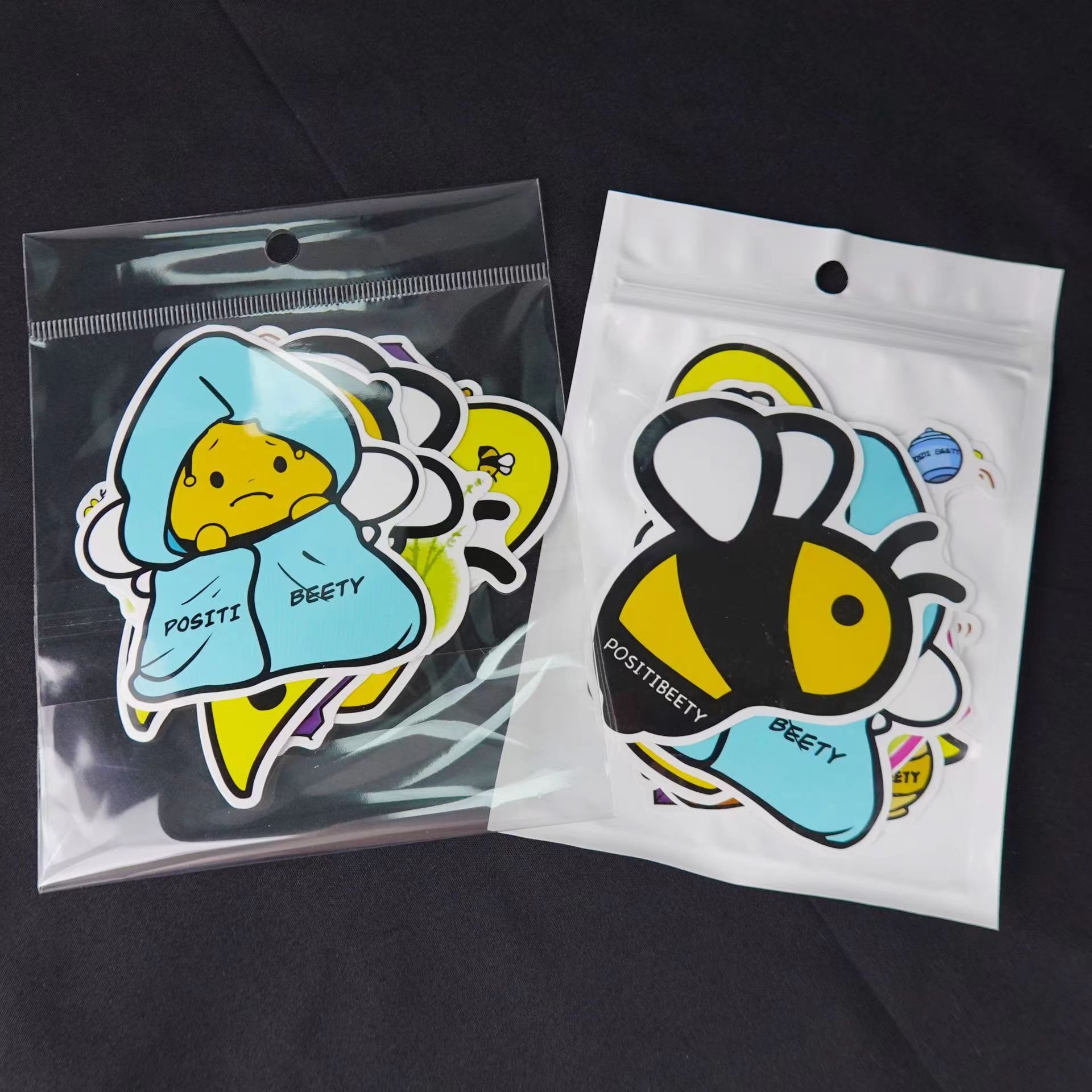 Customized stickers, Cartoon Shaped Cutting Film, Waterproof And Scratch Resistant PVC Adhesive, Send Pictures For Customization
