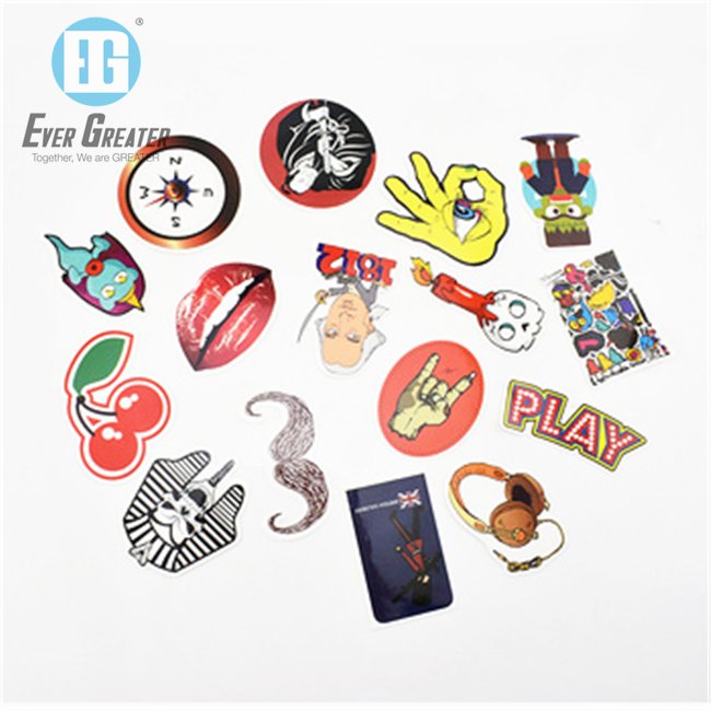 Customized exclusive to your PVC stickers Low Price to Figure Customized Needs No Residue Easy to Tear Cute Stickers