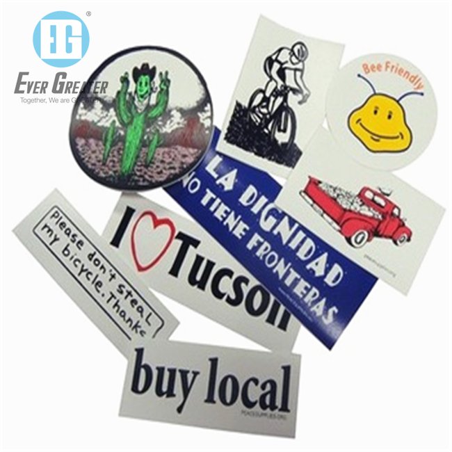 Customized exclusive to your PVC stickers Low Price to Figure Customized Needs No Residue Easy to Tear Cute Stickers