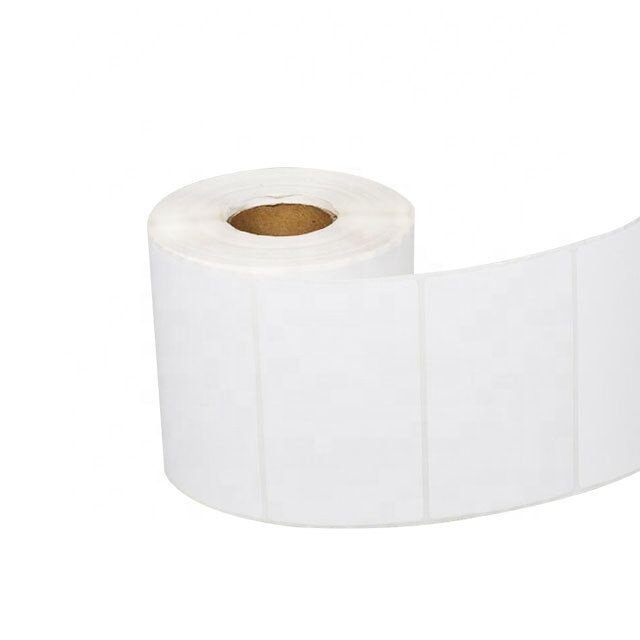Custom supermarket printing thermal paper adhesive label sticker