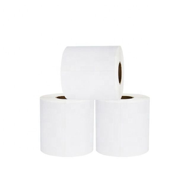 Custom supermarket printing thermal paper adhesive label sticker