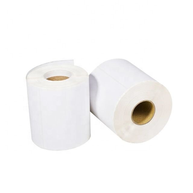 Custom supermarket printing thermal paper adhesive label sticker