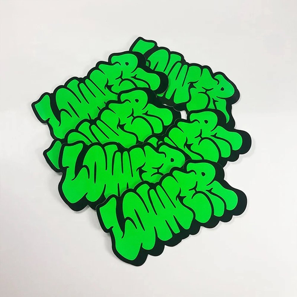 Personality Kawaii Notebook sticker Cartoon waterproof scratch resistant permanent film self-adhesive label decorative label