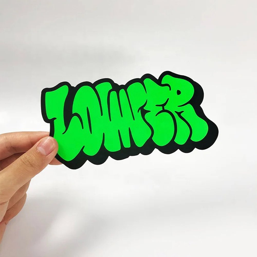 Personality Kawaii Notebook sticker Cartoon waterproof scratch resistant permanent film self-adhesive label decorative label