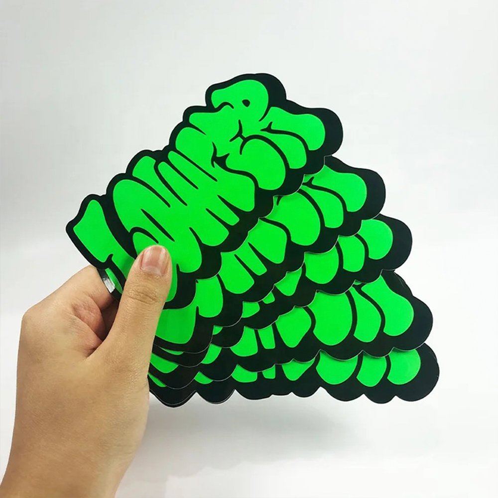 Personality Kawaii Notebook sticker Cartoon waterproof scratch resistant permanent film self-adhesive label decorative label
