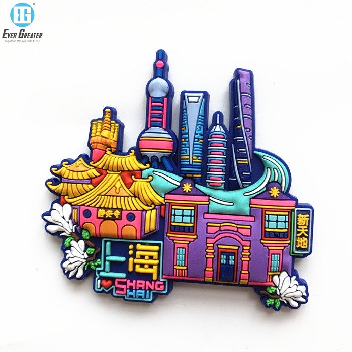 Custom Personalised Logo 3d Pvc Rubber Souvenir Fridge Magnet Magnetic Magnets stickers For Fridge Manufacturer