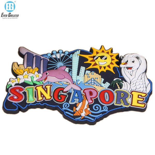 Custom Personalised Logo 3d Pvc Rubber Souvenir Fridge Magnet Magnetic Magnets stickers For Fridge Manufacturer