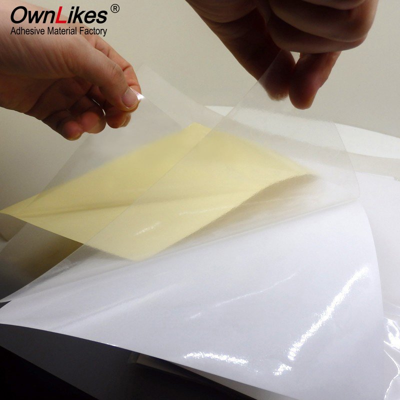Flexography Clear Inkjet A4 Waterproof Sheet Label Pvc Printable Printable Printing Print A3 For Transparent Vinyl Sticker Paper