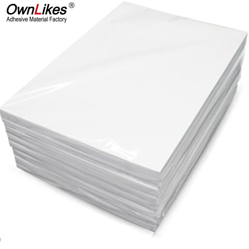 Flexography Clear Inkjet A4 Waterproof Sheet Label Pvc Printable Printable Printing Print A3 For Transparent Vinyl Sticker Paper