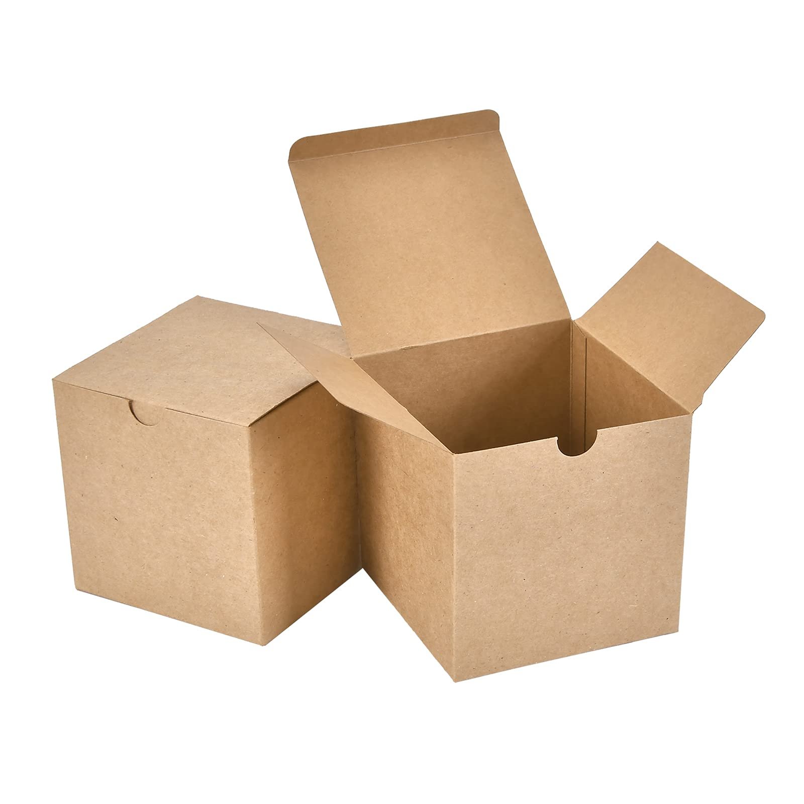 Hot sale new product brown black kraft box paper custom candle packaging box with logo