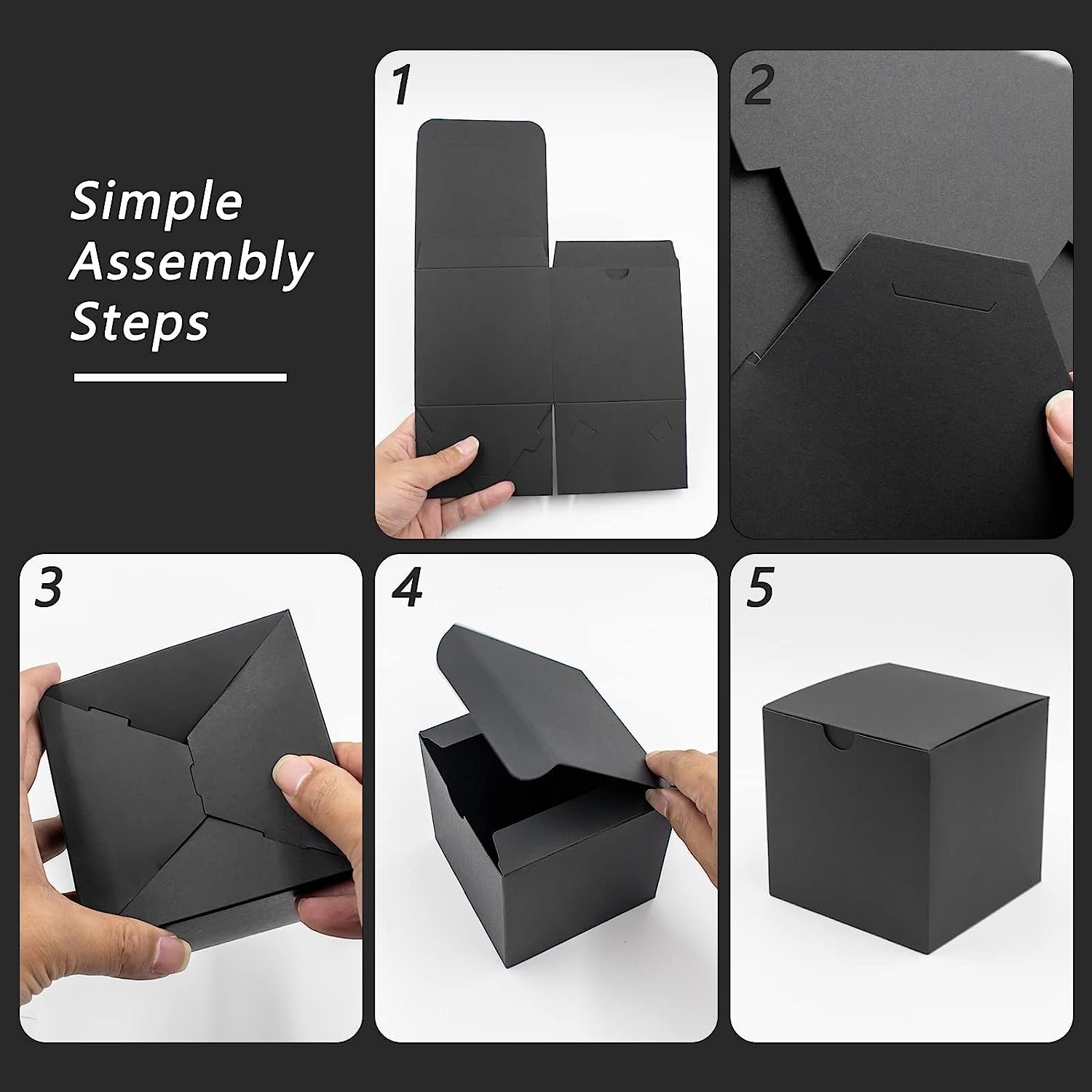 Hot sale new product brown black kraft box paper custom candle packaging box with logo