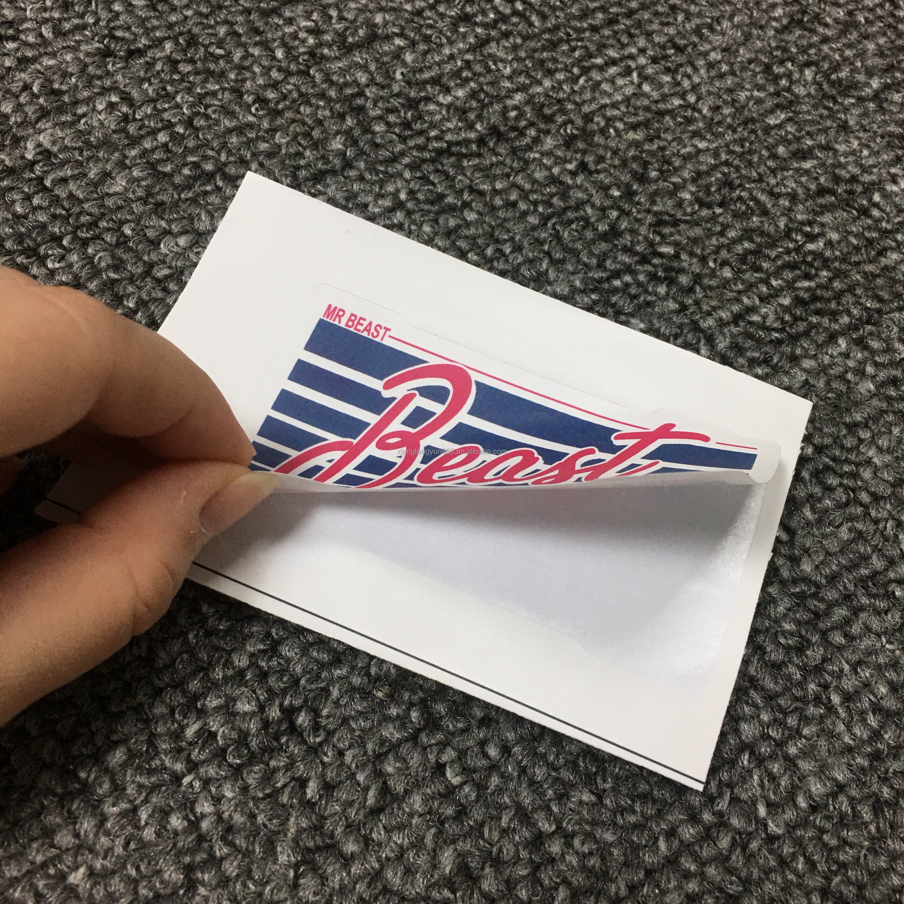 Vinyl Product Sealing Pvc Waterproof Etiquetas Paper Thank You 'stiker' Logo Printed Custom Private Packaging Label Sticker