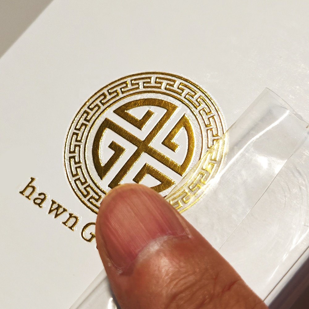 Custom high-quality waterproof metal gradient laser printing UV packaging transfer stickers Self-adhesive Car Window Stickers