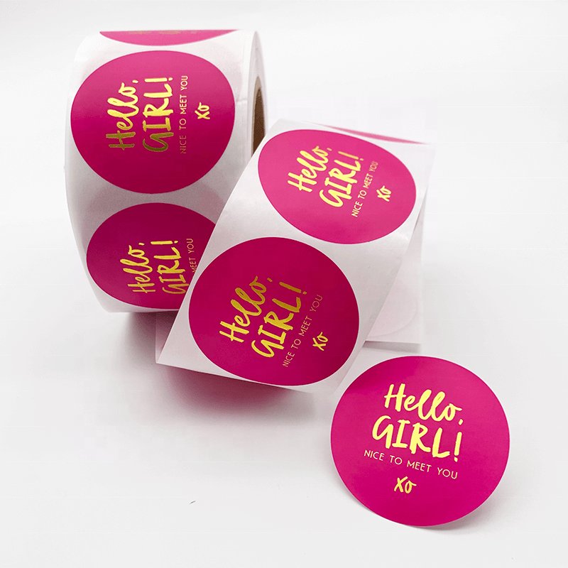 Eco-Friendly Kraft Paper Stickers Personalized Shipping Labels for Small Businesses