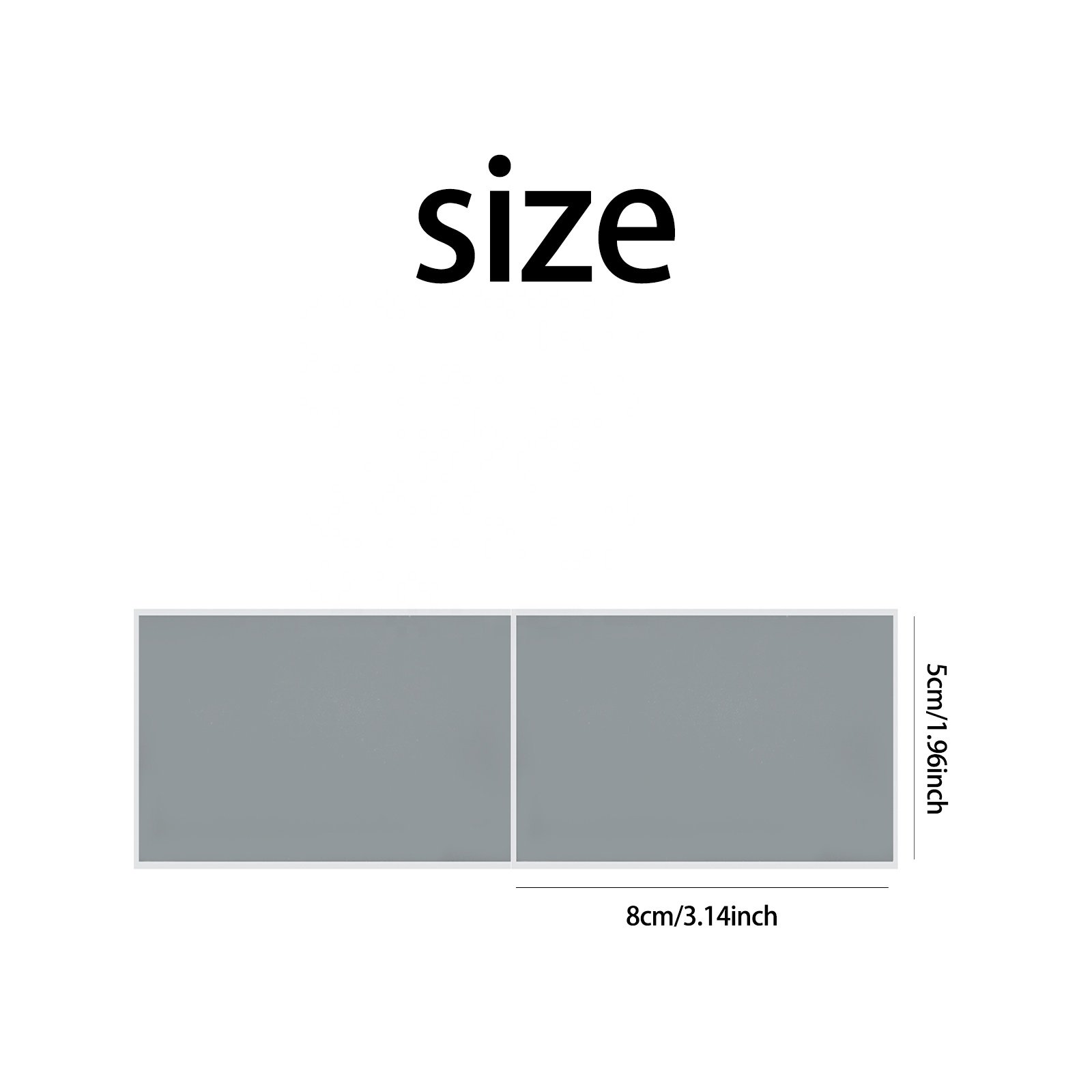 50*80mm Gray Scratch Off Labels Gray Manual Scratch Off Stickers Anti-Counterfeit Sticker