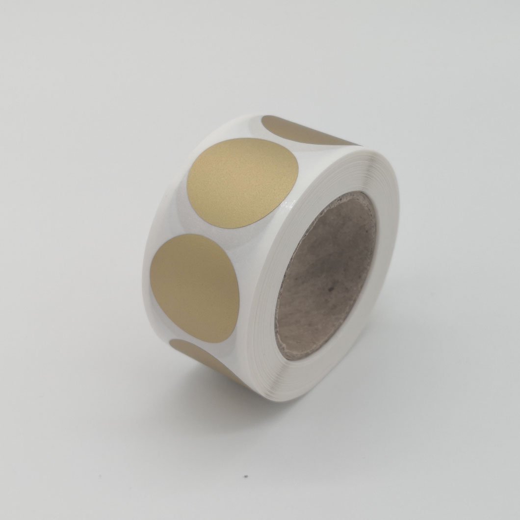 Coin size 1" Silver Circle Scratch Off Self Peel Stickers Labels Scratch Card Stickers Stick DIY Labels Roll