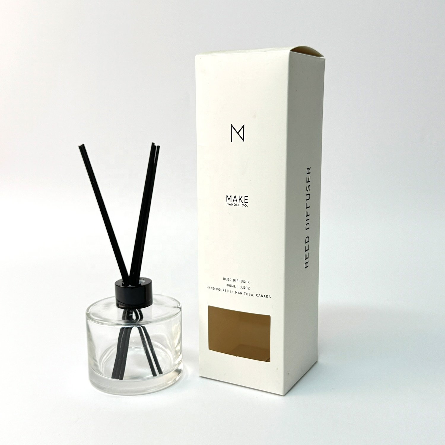 Premium Series Paper Box Scented Candle Aroma Home Fragrance Reed Diffuser Set Packaging Boxes With Sticker