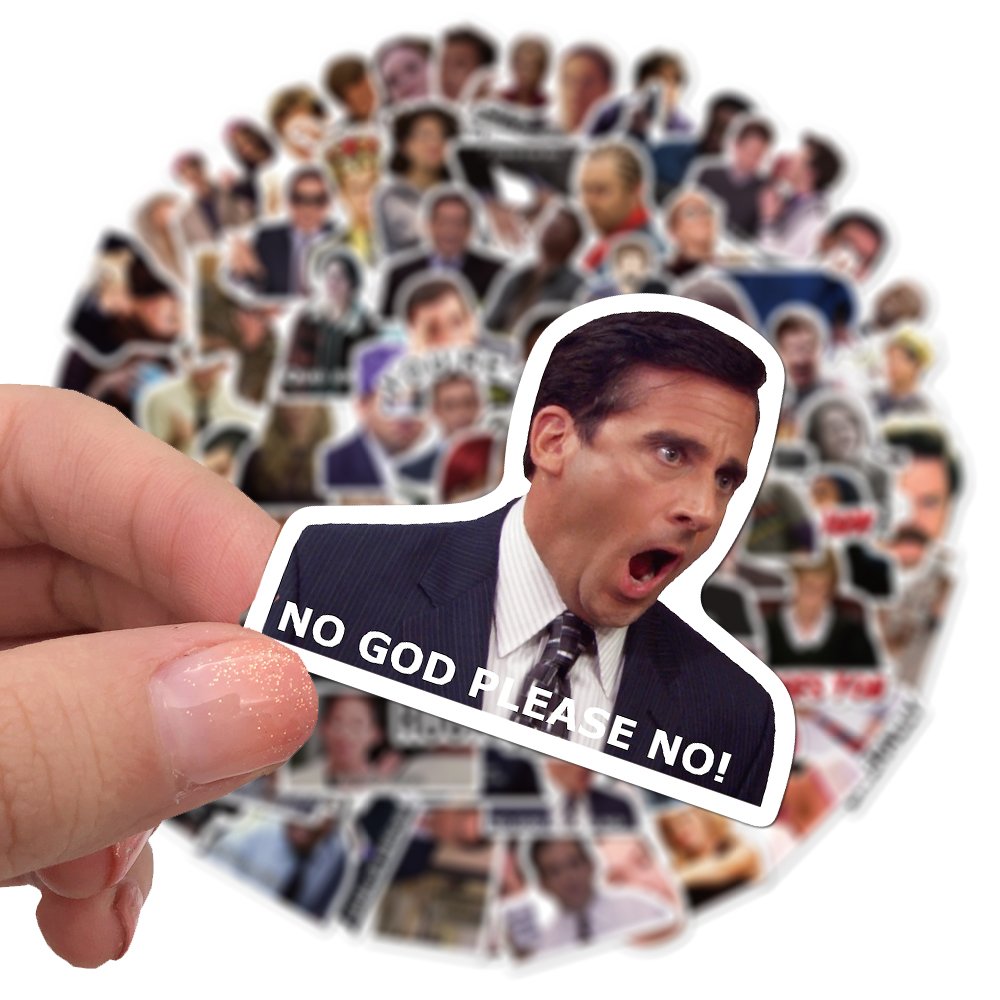 100pcs Custom Funny Tv Show Meme Stickers Laptop Phone Graffiti Skateboard Luggage Waterproof Pvc Stickers Kids Gift Toys