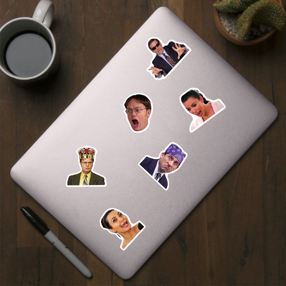 100pcs Custom Funny Tv Show Meme Stickers Laptop Phone Graffiti Skateboard Luggage Waterproof Pvc Stickers Kids Gift Toys