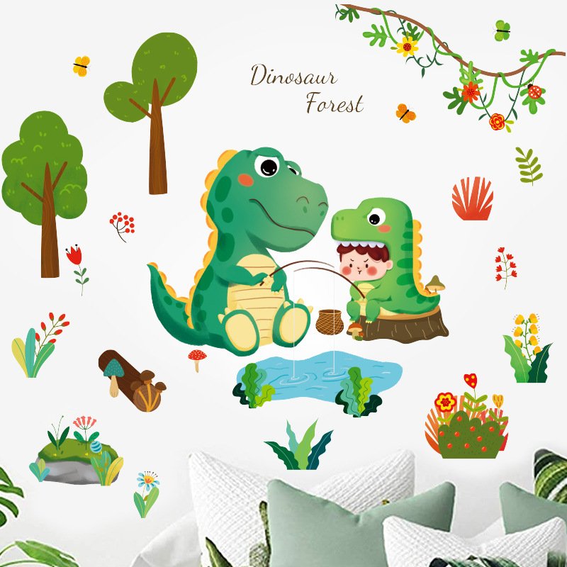 Custom Self-adhesive Removable Printing Decal PVC Vinyl Waterproof Home Decoration Children Wall Sticker for Kids Room Walls