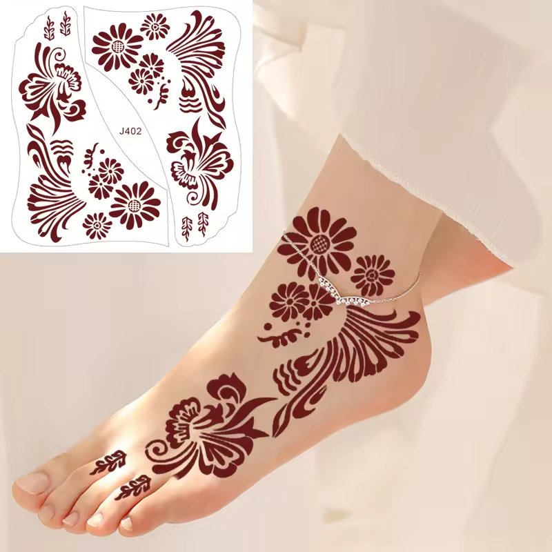 Custom LOGO Design Tattoo Disposable Beauty Body Painting waterproof Temporary Semi-permanent Colorful Tattoo Stickers