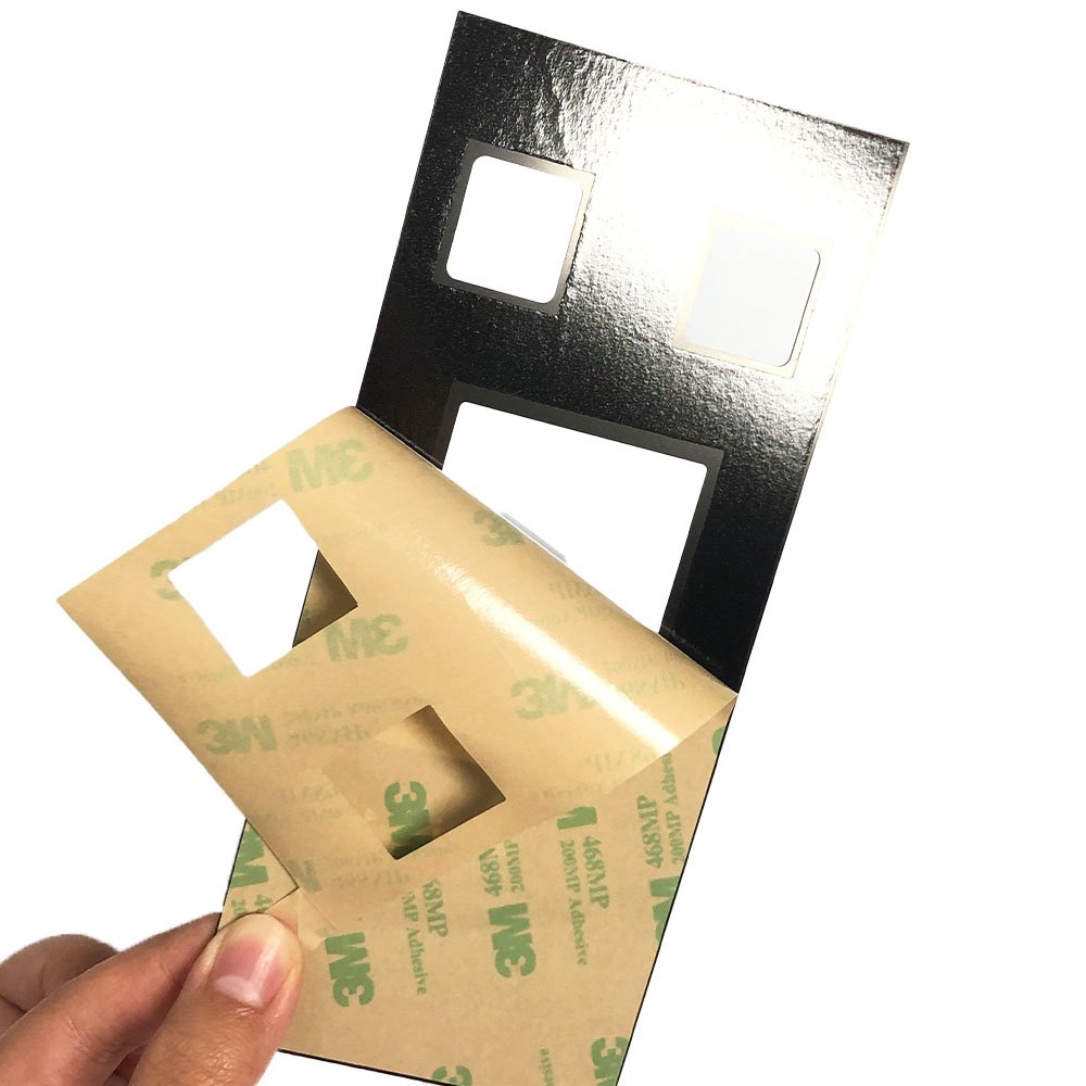 Solid Waterproof Electronics Nameplate Labels Smooth Transparent Silk Screening PC Lenses Stickers