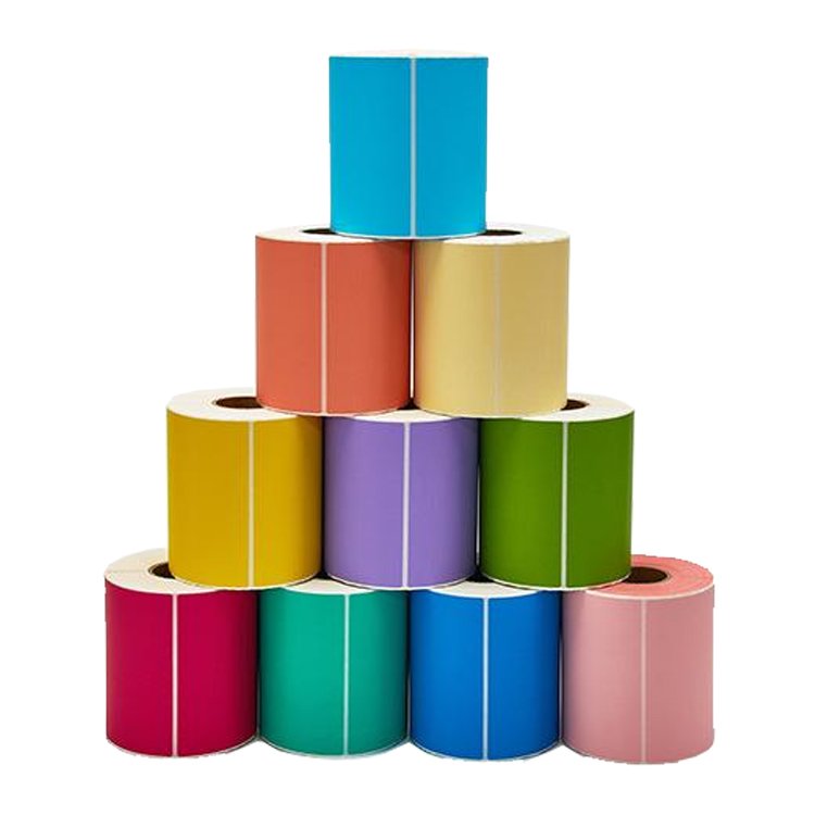 Customized Waterproof Adhesive Stickers Various Types in Paper Material with Paper Printing
