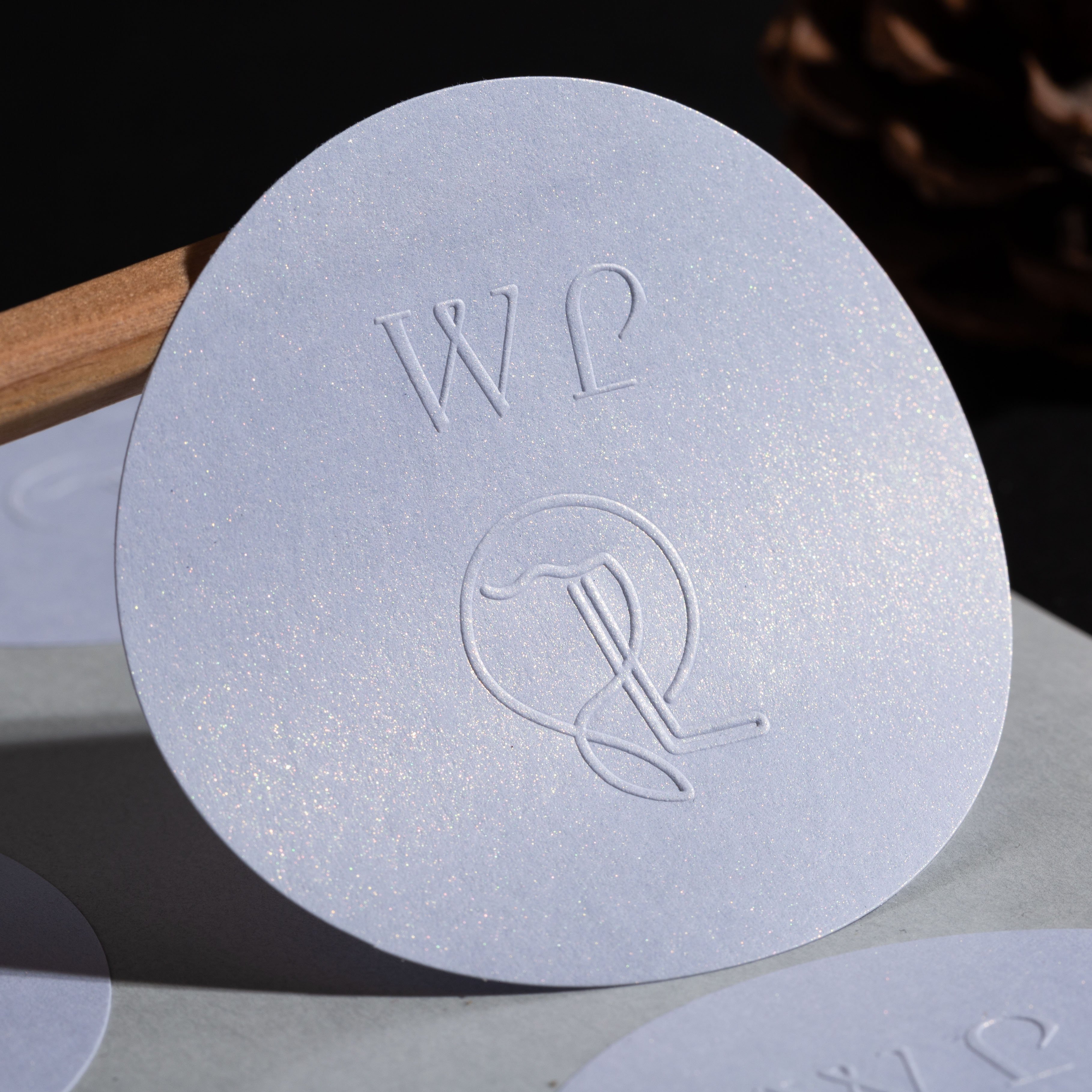 Premium logo Packaging Label stickers Customized special textured paper for jars
