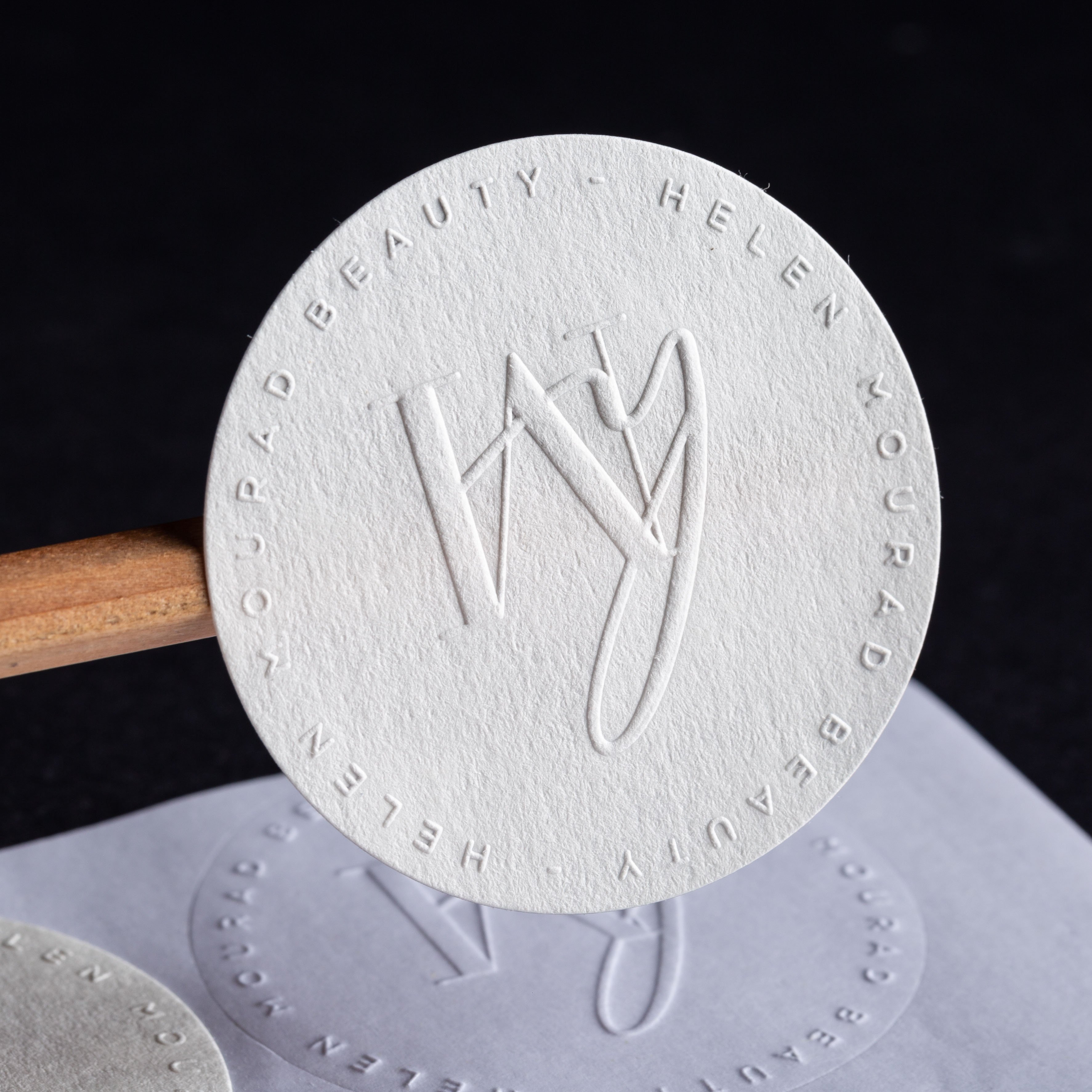 Premium logo Packaging Label stickers Customized special textured paper for jars