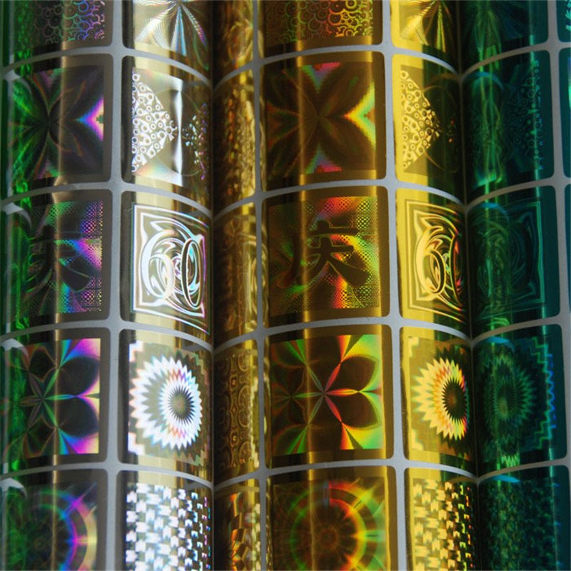 Hot Sale Aluminium Foil Self Adhesive Custom Printed Hologram Label Stickers