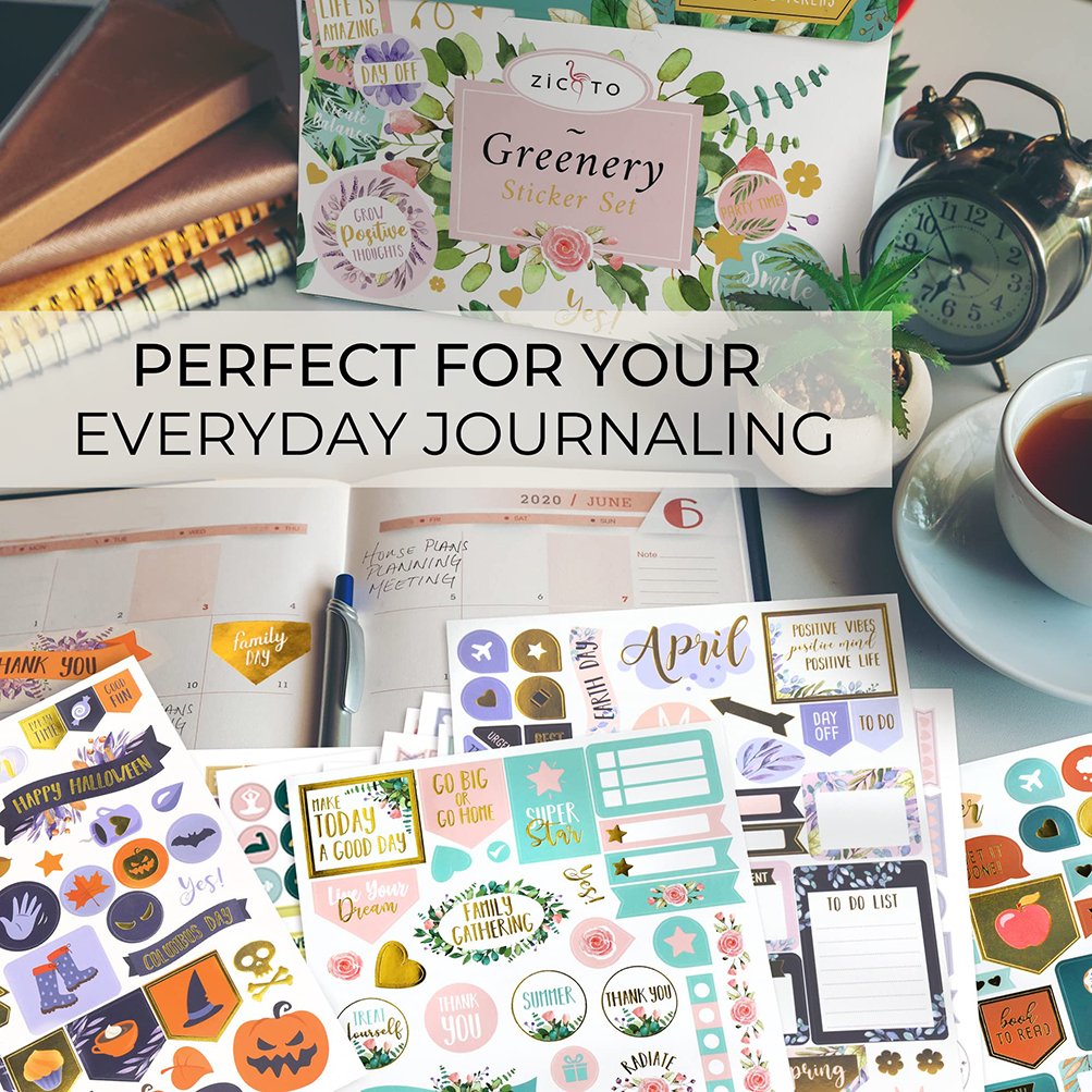 Custom Cartoon Paper Sticker Kawaii Scrapbooking Daily Planner Journal Stickers