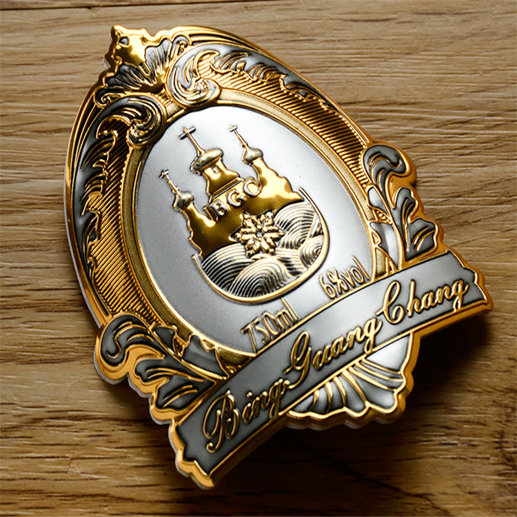 Custom 3D embossed logo stickers manufacturer with over 25 years experience